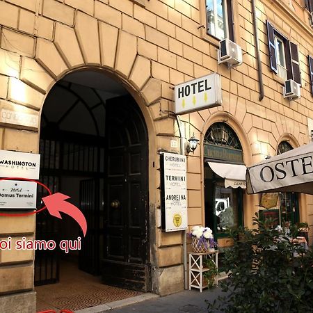 Hotel domus termini Rom Exterior foto